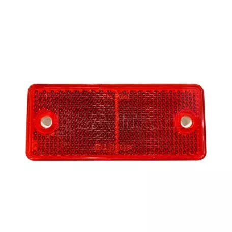 Αντανακλαστικό Αυτοκόλλητο & Βιδωτό 90mm x 40mm Proplast Κόκκινο 26109102 1 Τεμάχιο 