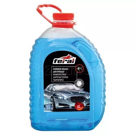 Καθαριστικό Αντιπαγωτικό Παρμπρίζ -9°C Feral 4LT 