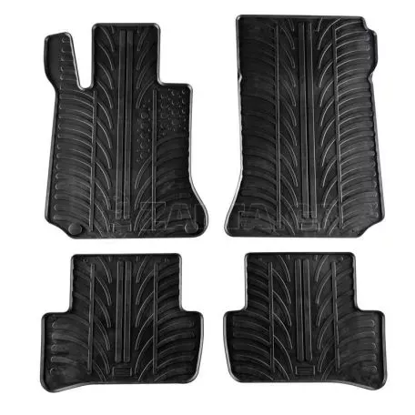 Πατάκια Αυτοκινήτου Gledring 0323 Mercedes C-Class W204 2007-2013 Μαύρο 4 Τεμάχια 