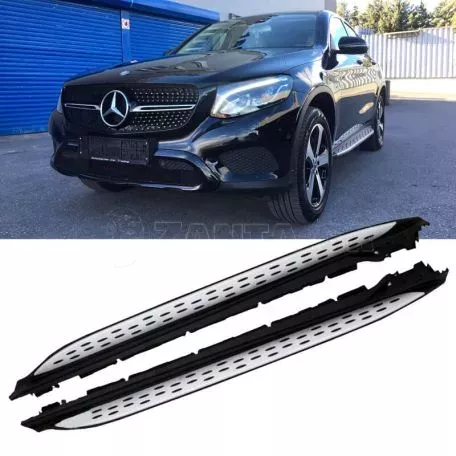 Πλαινά Σκαλοπάτια Για Mercedes-Benz GLC-Class (X253/C253) 15+ 2 Τεμάχια 
