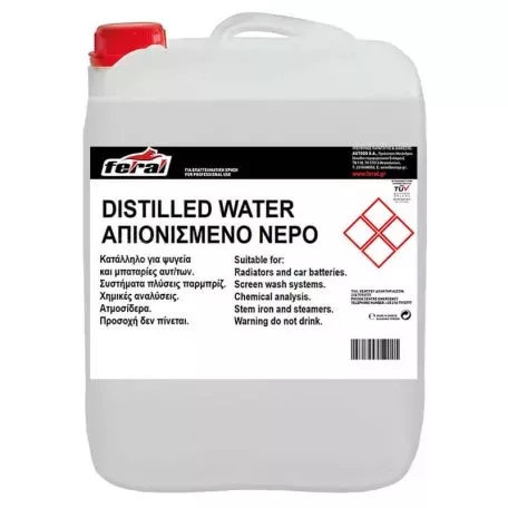 Απιονισμένο Νερό Feral 10L 