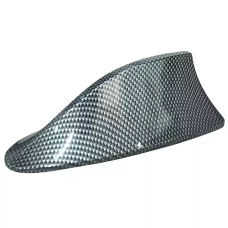 Κεραία Οροφής Αυτοκινήτου Τύπου Golf Καρχαρία Carbon Με Καλώδιο Σύνδεσης Και Κανονική Λειτουργία 17cm 