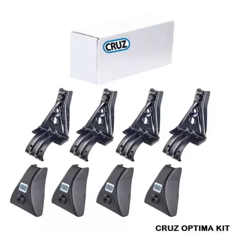 Πόδια / Άκρα Για Μπάρες Οροφής CRUZ Optima 932-360 Για Mitsubishi L200 97-06 Διπλοκάμπινο Σετ 4 Τεμάχια 