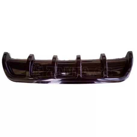 Diffuser Πίσω Προφυλακτήρα Universal Sport Look Μαύρο Από Abs Πλαστικό 1 Τεμάχιο 