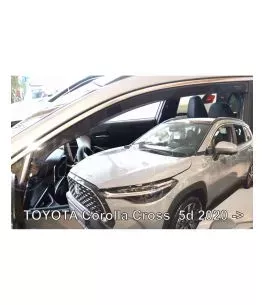 Ανεμοθραύστες για Toyota Corolla Cross (2020+)  - 2 τμχ. εμπρός 