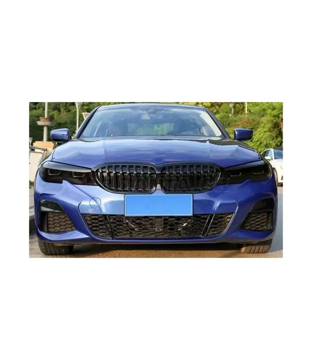 Μάσκα για BMW G20 (2018+) - γυαλιστερή Διπλή - 2τμχ.