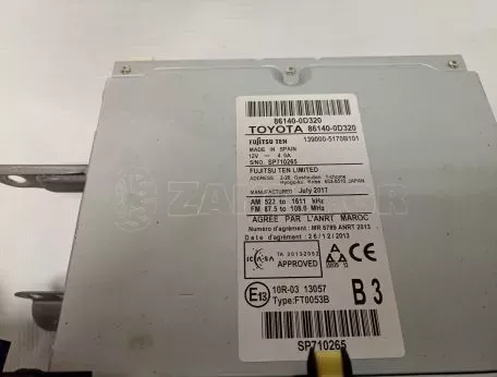 Οθόνη για Toyota Yaris 2017-2020 - 86140-0D320 