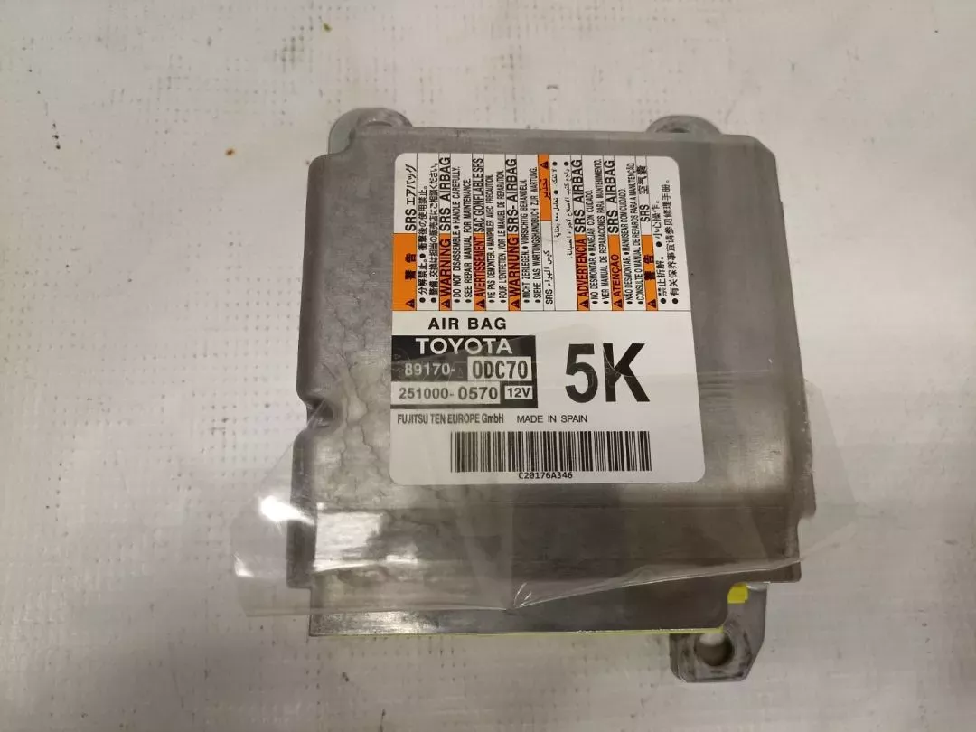 Εγκέφαλος Αερόσακων Toyota Yaris - 89170-0DC70