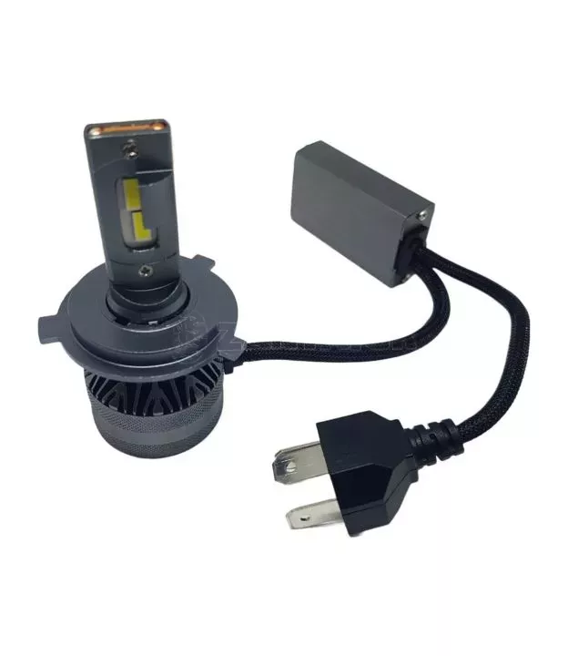 Led λάμπες Η4 για μεσαία και μεγάλα φώτα 20000 lumen , 55 Watt - CANBUS 6000K - 300% πιό έντονη φωτεινότητα 2τμχ.