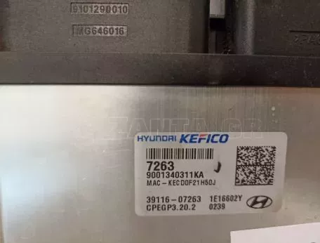 Εγκέφαλος Μηχανής Hyundai i10 - 39108-07263 