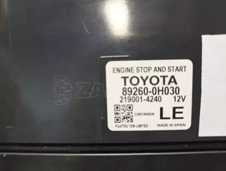 Εγκέφαλος Start-Stop από Toyota Aygo - 89260-0H030 219001-4240 
