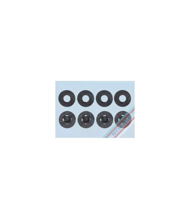 Πιαστράκια Rezaw-Plast για FIAT 500 (2007+), Tipo Sedan (2015+) - 4τμχ. για 2 πατάκια