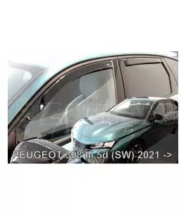 Ανεμοθραύστες Heko για Peugeot 308 (2021+) SW combi - Set 4 τμχ. εμπρός και πίσω 