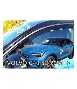 Ανεμοθραύστες για VOLVO C40 5D (2021+) 5 πορτο - 2τμχ. εμπρός 