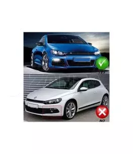 Φώτα ημέρας για προφυλακτήρα VW Scirocco (2008-2014) - R-Design - σετ 2τμχ. 