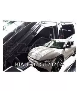 Ανεμοθραύστες για KIA EV6 5D (2021+) 5 πορτο - 4τμχ. εμπρός και πίσω 