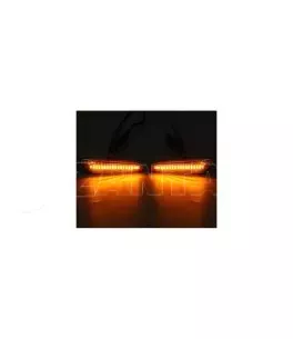 Led φλας φτερού για   BMW E46 (2001-2005) / E60 / E90 - χρωμίου με τρεχούμενο φλας - σετ 2τμχ. 