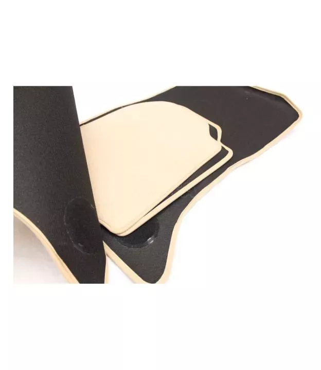 Πατάκια μοκέτα για BMW σειρά 5 F10 / F11 (2010-2013) - μπεζ - 4τμχ.