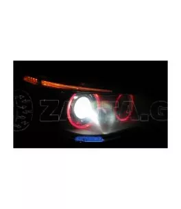 5W led για αυθεντικά angel eyes για BMW E39 / E60 / E53 X5 / E65 / E87 / E63 - κόκκινο χρώμα - 2τμχ. 
