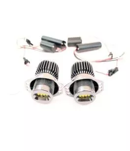 80W led για γνήσια angel eyes για BMW E90 / E91 - λευκό χρώμα - 2τμχ. 