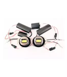 80W led για γνήσια angel eyes για BMW E90 / E91 - λευκό χρώμα - 2τμχ. 