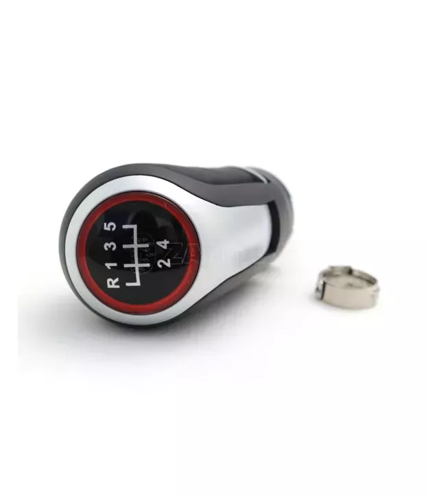 Λεβιές 5 ταχυτήτων για VW Golf 5 / 6 / 7 / Scirocco / Jetta / Eos - μαύρο / ασημί