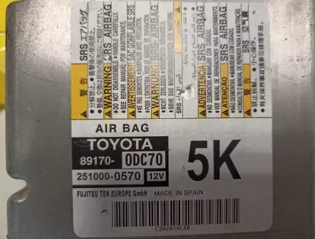 Εγκέφαλος Αερόσακων Toyota Yaris - 251000-0570 