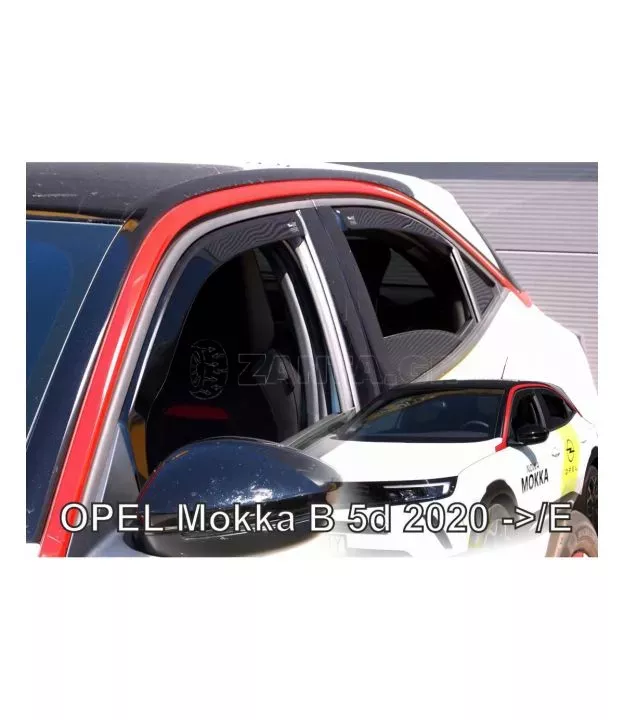 Ανεμοθραύστες για Opel Mokka B 5D (2020+) - 4 τμχ. εμπρός και πίσω
