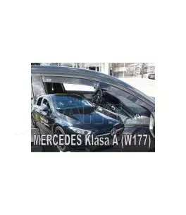 Ανεμοθραύστες για Mercedes A W177 5D (2018+) - 2 τμχ. εμπρός 