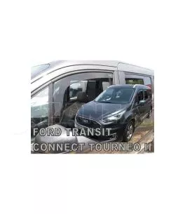 Ανεμοθραύστες για Ford Transit Connect / Tourneo II 5D (2013+) - 4 τμχ. εμπρός και πίσω 