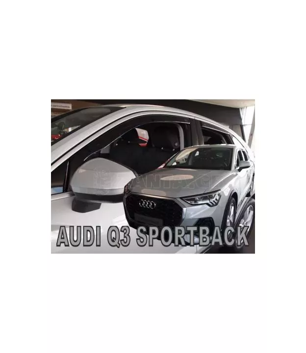Ανεμοθραύστες για Audi Q3 Sportback (2020+) - 4 τμχ. εμπρός και πίσω