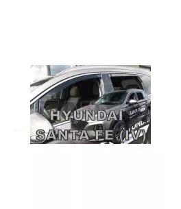 Ανεμοθραύστες για Hyundai Santa FE IV (2018+) - 4 τμχ. εμπρός και πίσω 