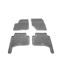 Λαστιχένια πατάκια Rezaw Plast για VW Touareg / PORSCHE Cayenne (2002-2010) - τύπου σκαφάκι - γκρι - 4τμχ. 