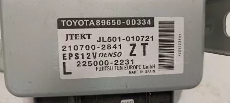Εγκέφαλος Κολώνας Τιμονιού Toyota Yaris - 210700-2841 