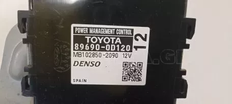 Εγκέφαλος Power Manager από Toyota Yaris - 88690-0D120 MB102850-2090 