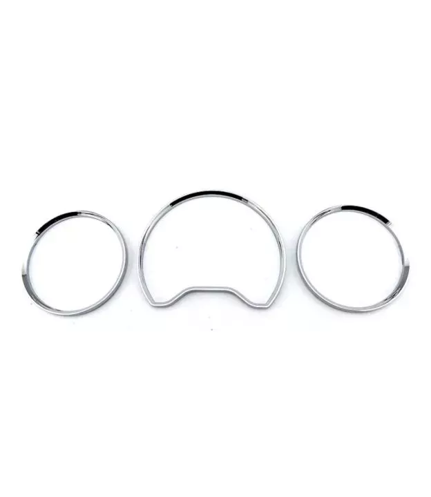 Δαχτυλίδια καντράν για Mercedes W202 (1996-2001) / W208 CLK (1997-2002) / W210 (1995-1999) - silver