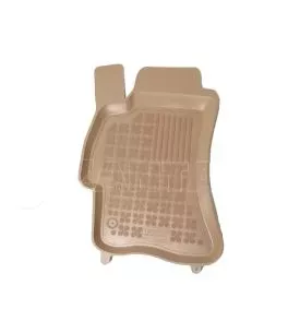 Λαστιχένια πατάκια Rezaw Plast για Subaru Impreza (2007+)/ Forester (2008-2013) / Legacy (2004-2009) - τύπου σκαφάκι - μπεζ - 4τ 
