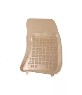Λαστιχένια πατάκια Rezaw Plast για Subaru Impreza (2007+)/ Forester (2008-2013) / Legacy (2004-2009) - τύπου σκαφάκι - μπεζ - 4τ 