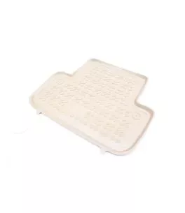 Λαστιχένια πατάκια Rezaw Plast για Volvo S60 / S80 / V70 / XC70 (2000-2007) - τύπου σκαφάκι - μπεζ - 4τμχ. 