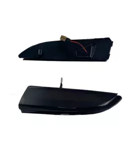 Τρεχούμενα led φλας για καθρέφτες για Ford Fiesta (2008-2018), B-Max (2008-2018) - φιμέ με τρεχούμενο φλας - σετ 2τμχ. 