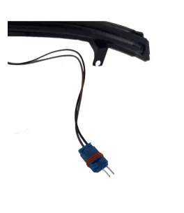 Τρεχούμενα led φλας για καθρέφτες για BMW σειρά 5 F10, F11, GT F07, F12, F13 (2020-2017), σειρά 7 F01 (2008-2015) - φιμέ με τρεχ 