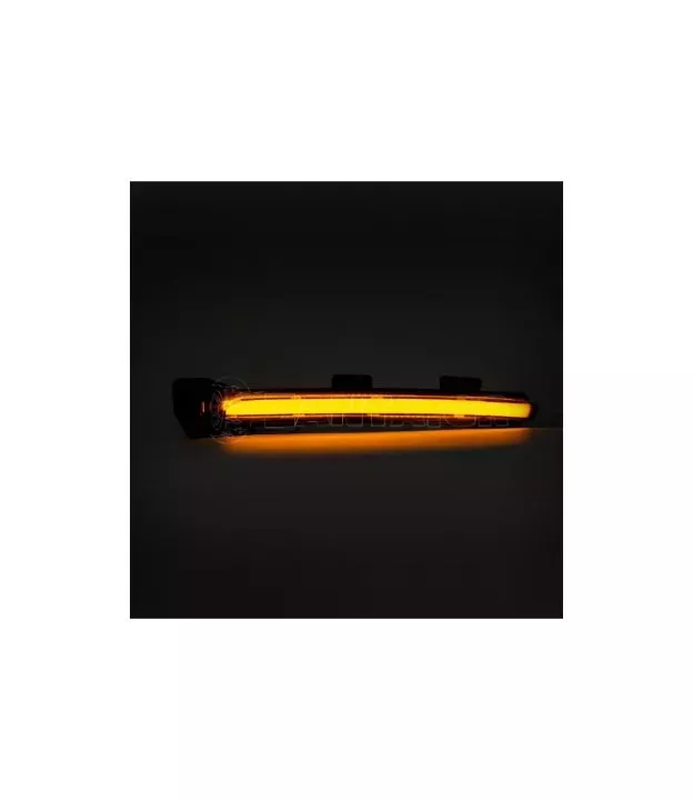Τρεχούμενα led φλας για καθρέφτες για VW Golf 7 / Sportsvan / Touran (2010+) - φιμέ με τρεχούμενο φλας - σετ 2τμχ.