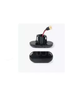 Led φλας φτερού για Dacia Duster 1 (2008-2017), Lodgy, Dokker 1 (2008 - 2012) - φιμέ με τρεχούμενο φλας - σετ 2τμχ. 