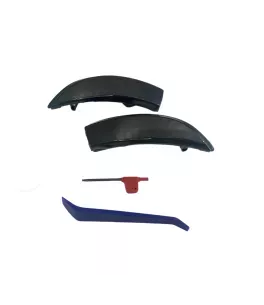 Τρεχούμενα led φλας για καθρέφτες για Ford Fiesta (2008-2018), B-Max (2012+) - φιμέ με τρεχούμενο φλας - σετ 2τμχ. 