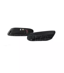 Led φλας φτερού για Mini Cooper F55,F56,F57 (2014-2021) - φιμέ με τρεχούμενο φλας - σετ 2τμχ. 