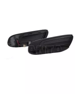 Led φλας φτερού για Mini Cooper F55,F56,F57 (2014-2021) - φιμέ με τρεχούμενο φλας - σετ 2τμχ. 