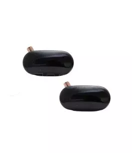 Led φλας φτερού για Honda Civic (1991-1996), Del Sol (92-97), CR-V (96-01) - φιμέ με τρεχούμενο φλας - σετ 2τμχ. 