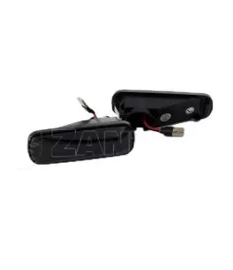 Led φλας φτερού για Honda Civic (1996-2001), Prelude (92-97) - φιμέ με τρεχούμενο φλας - σετ 2τμχ. 