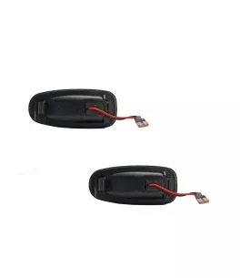 Led φλας φτερού για Mercedes W140,W202,W208,W210,Vito,Sprinter (1995-2002) - φιμέ με τρεχούμενο φλας - σετ 2τμχ. 