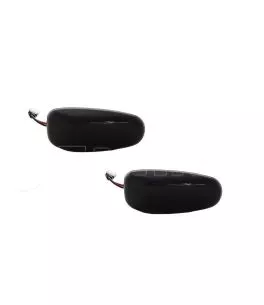 Led φλας φτερού για Mercedes W140,W202,W208,W210,Vito,Sprinter (1995-2002) - φιμέ με τρεχούμενο φλας - σετ 2τμχ. 
